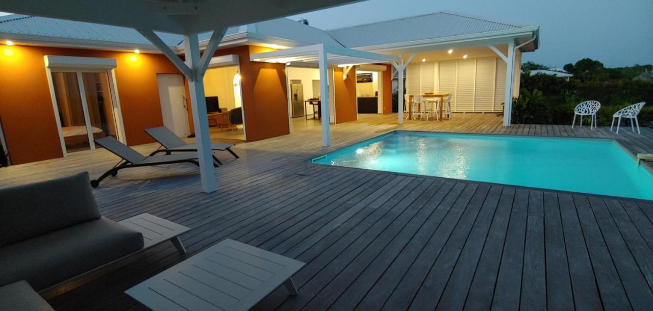Villa Fleur De Goyave - Tres Bien Ventilee - Vue Degagee Saint-Francois  Buitenkant foto