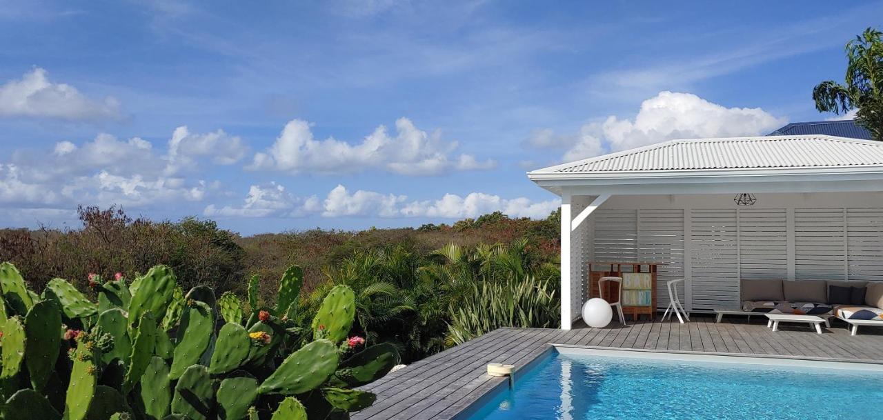 Villa Fleur De Goyave - Tres Bien Ventilee - Vue Degagee Saint-Francois  Buitenkant foto